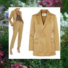 Zimmermann Jacket 3 Coat Blazer Medium Tan Brown Luxury Fashion Solid NWT $1,700 picture