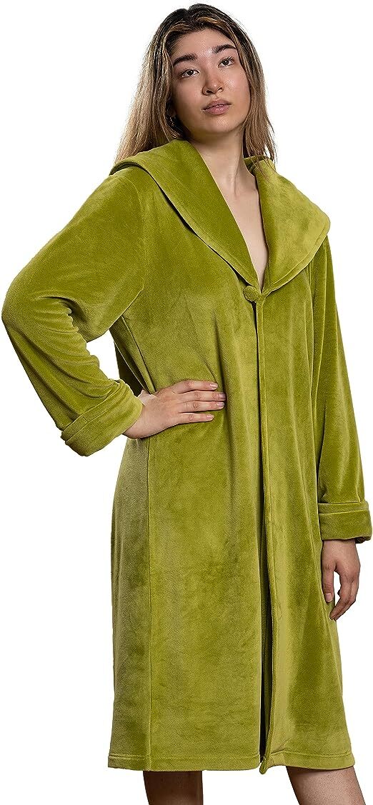 Womens The Dude Maude Robe Full-Length Bathrobe Cosplay Halloween Costume Wrap