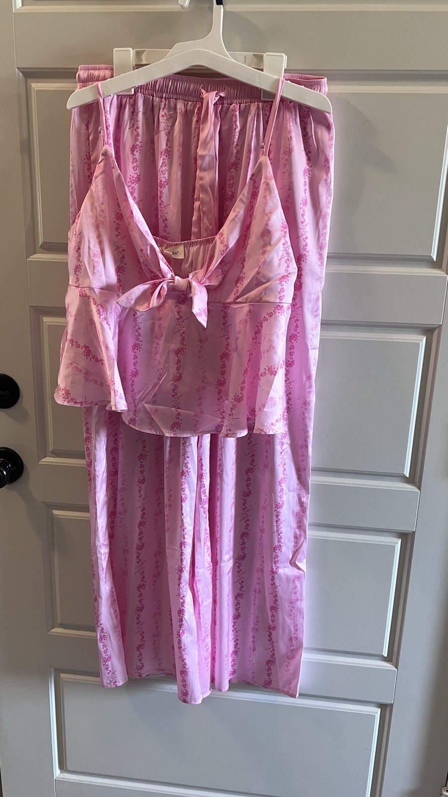 Rare raw Pj Set Pink Size Large