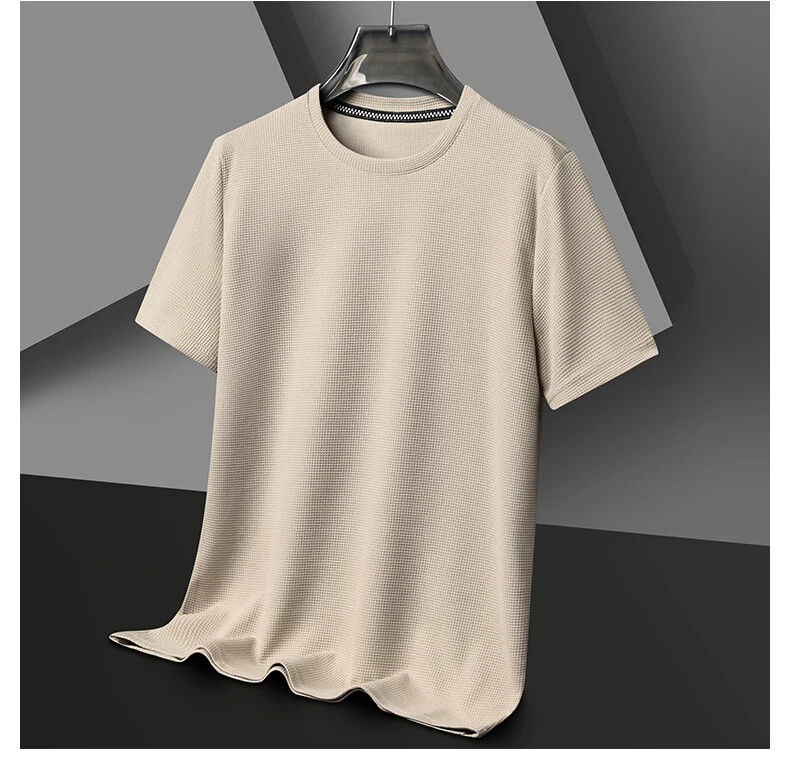T-shirt Men\'s Short Sleeve Shirt Cotton Mens Plain Club Crew Neck Tee *20% OFF*