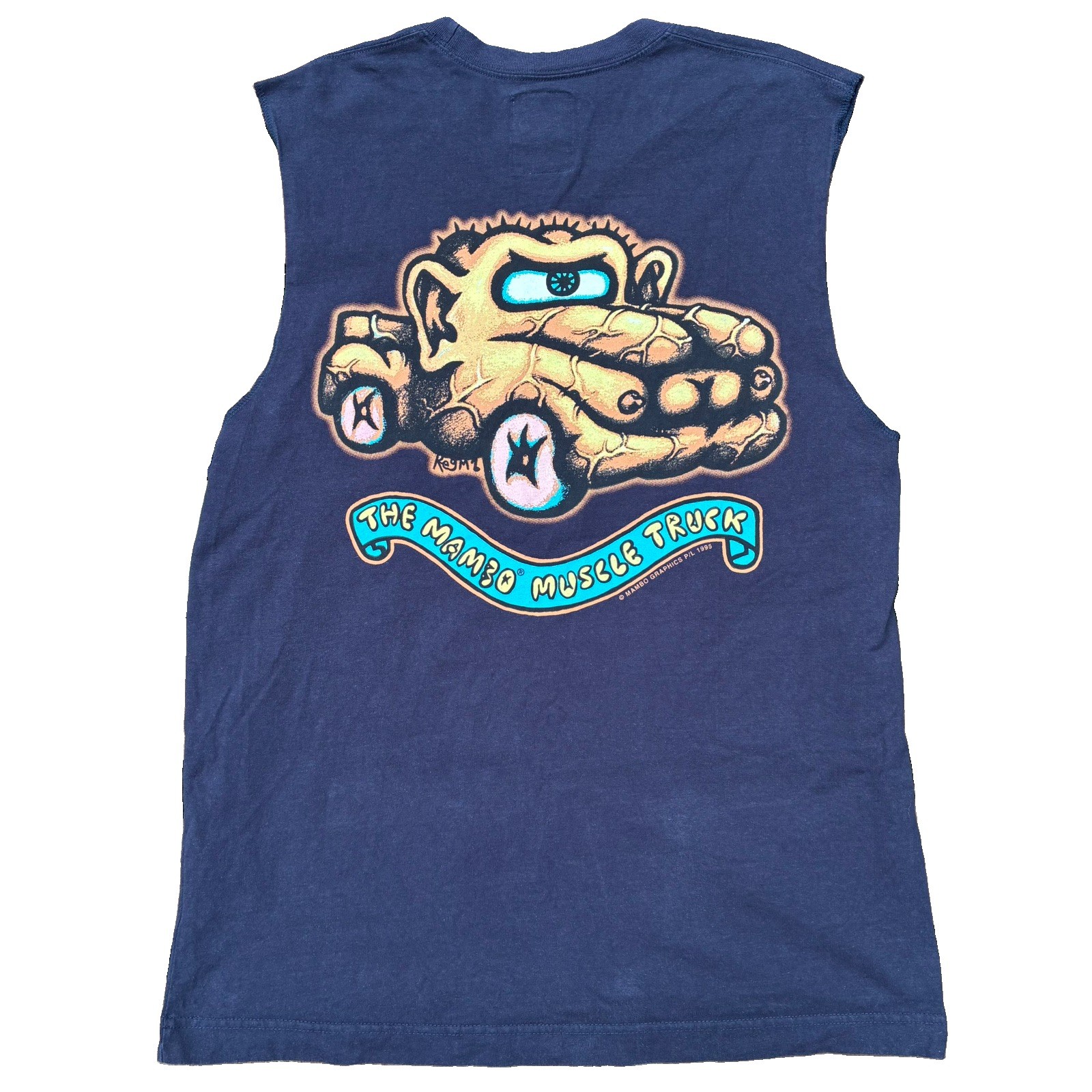 RARE VTG Mambo Muscle Truck Sleeveless Shirt Men’s XL 1995 Australia