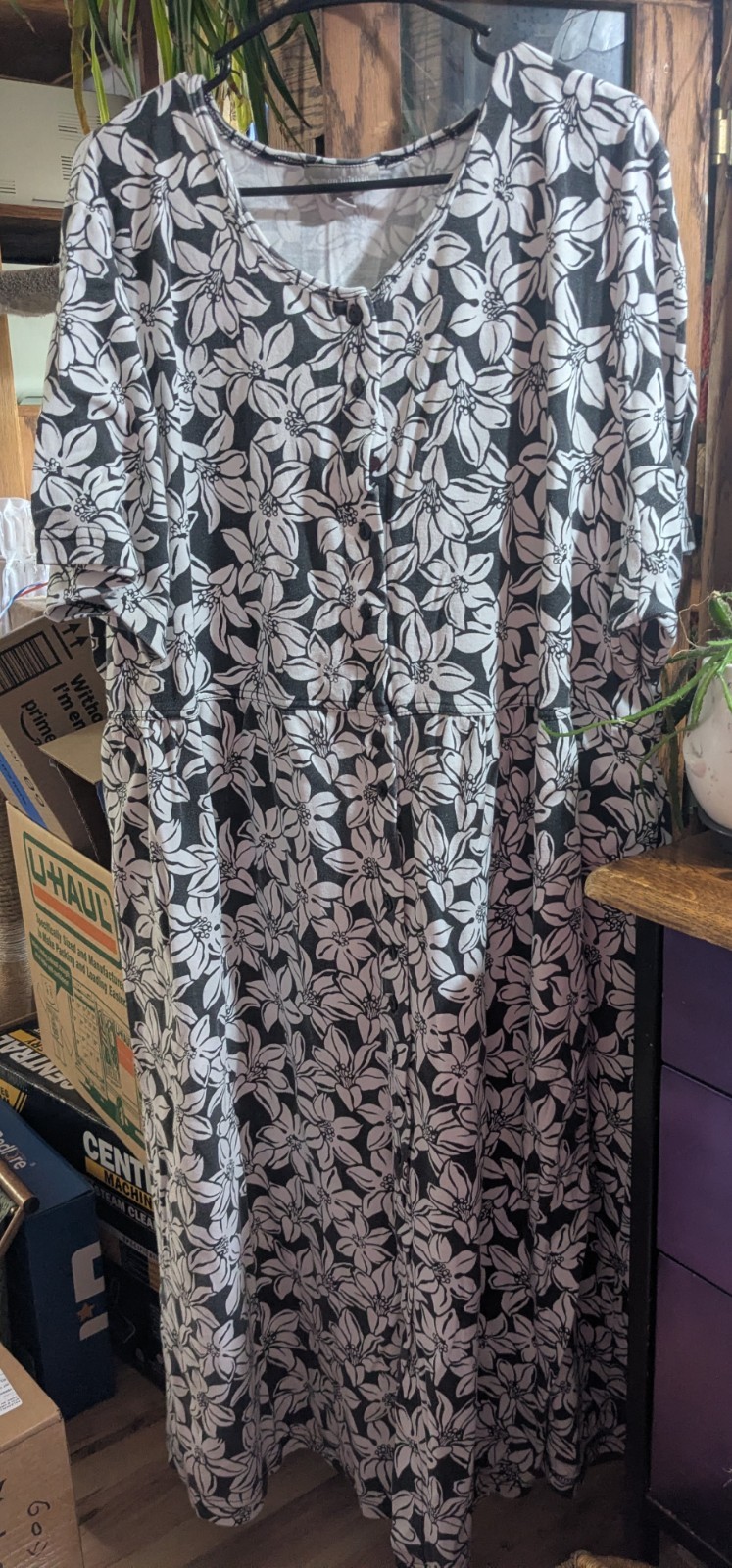 Woman Within Plus Size Dress for women 3x 30/32 Cotton/Poly Blend
