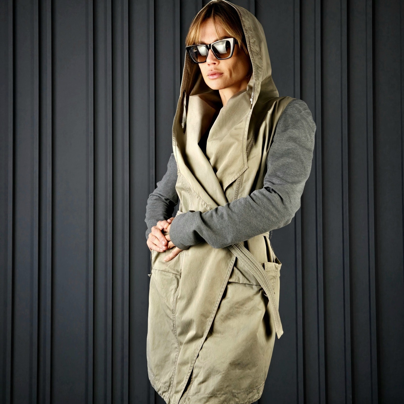 brunello cucinelli trench coat women 42