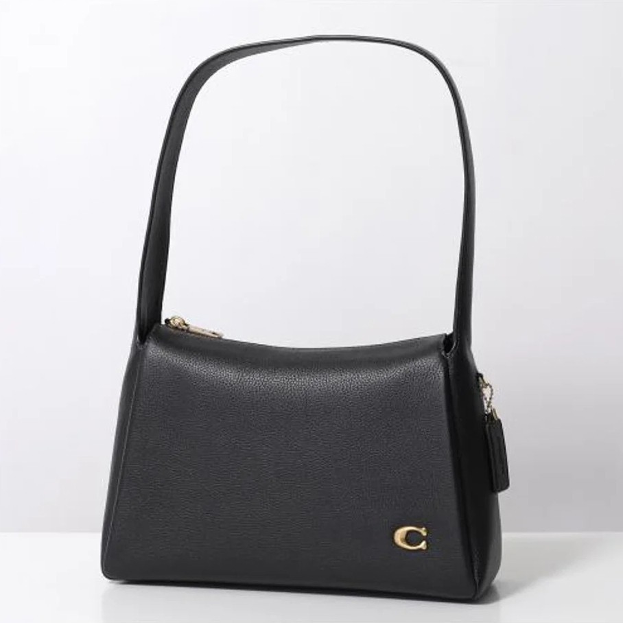 COACH Lola Small Shoulder Bag Leather Black CCC45 F/S JP