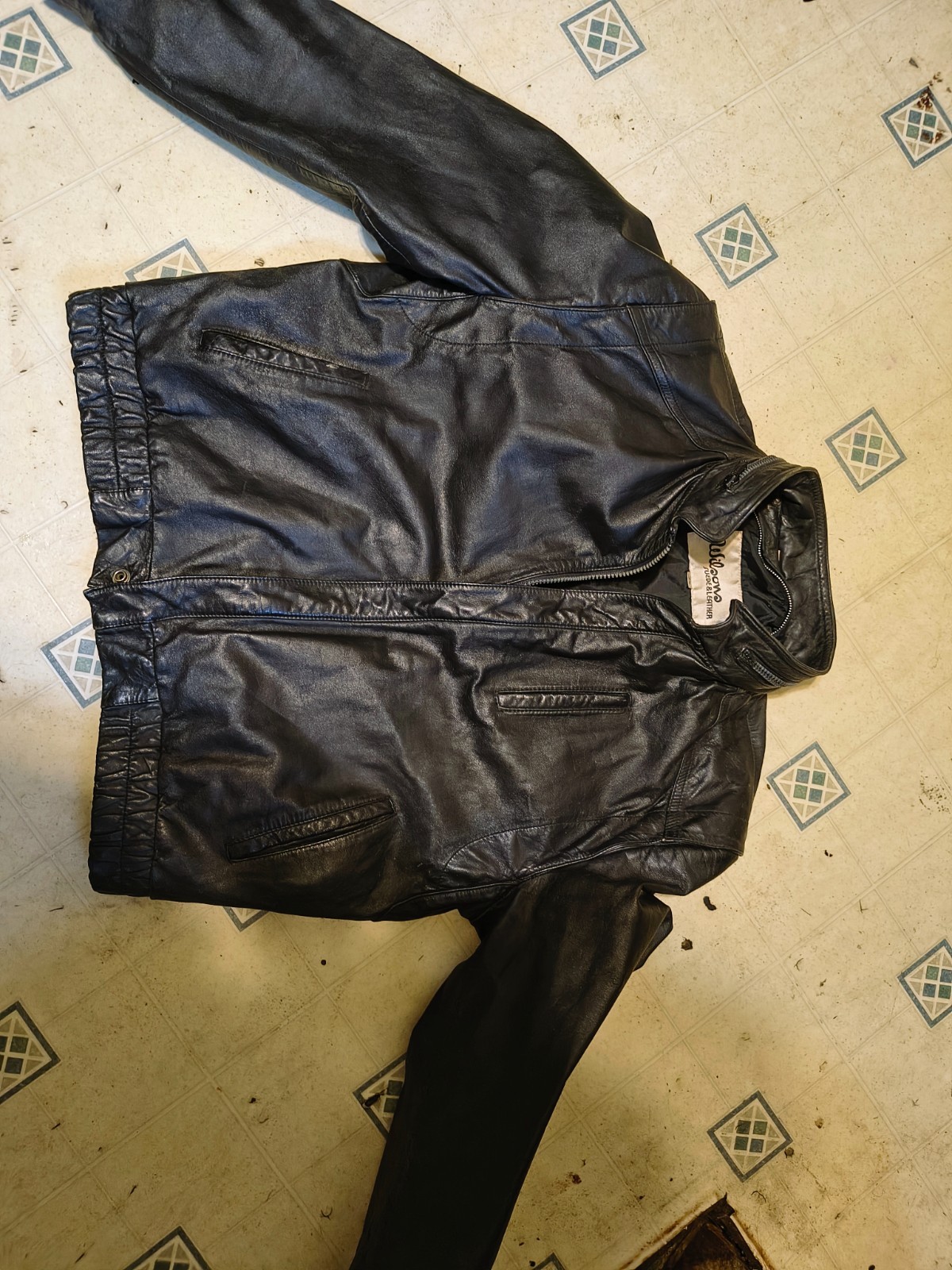 Leather jacket