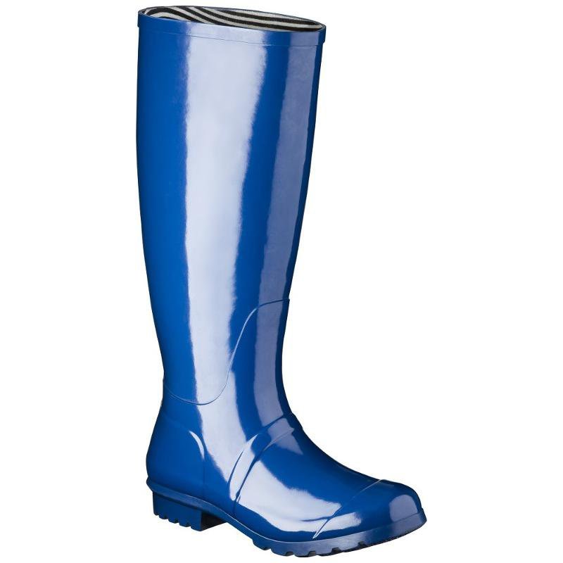 Women\'s Classic Knee High Rain Boots  - Marine Blue - Size 10 - New 
