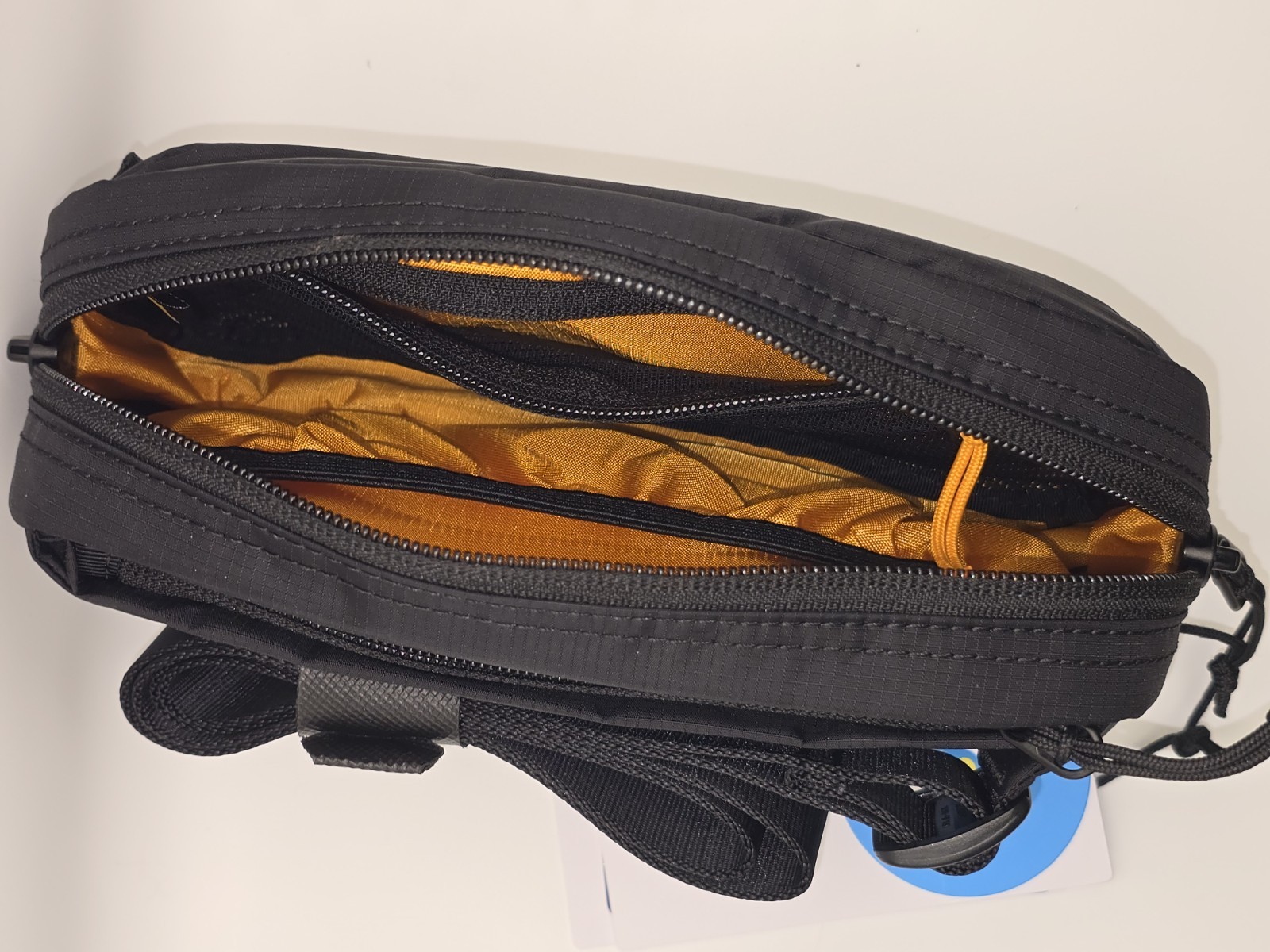 Tomtoc Aviator-T33 Sling Bag 1.5L Convertible Crossbody Chest Waist Black RFID 