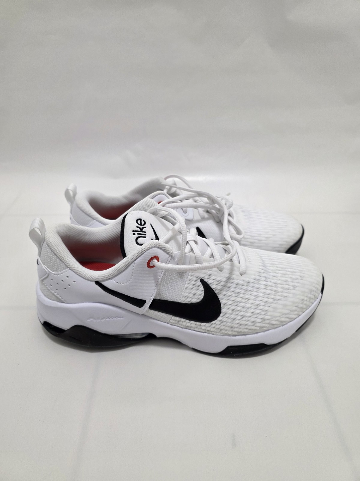 Nike Air Zoom Bella 6 White Black Picante Red DR5720-102 Size 11.5 