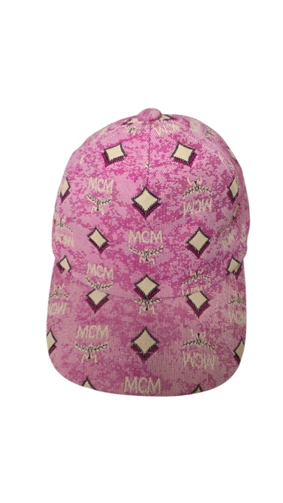 MCM Vintage Monogram Jacquard Adjustable Cap
