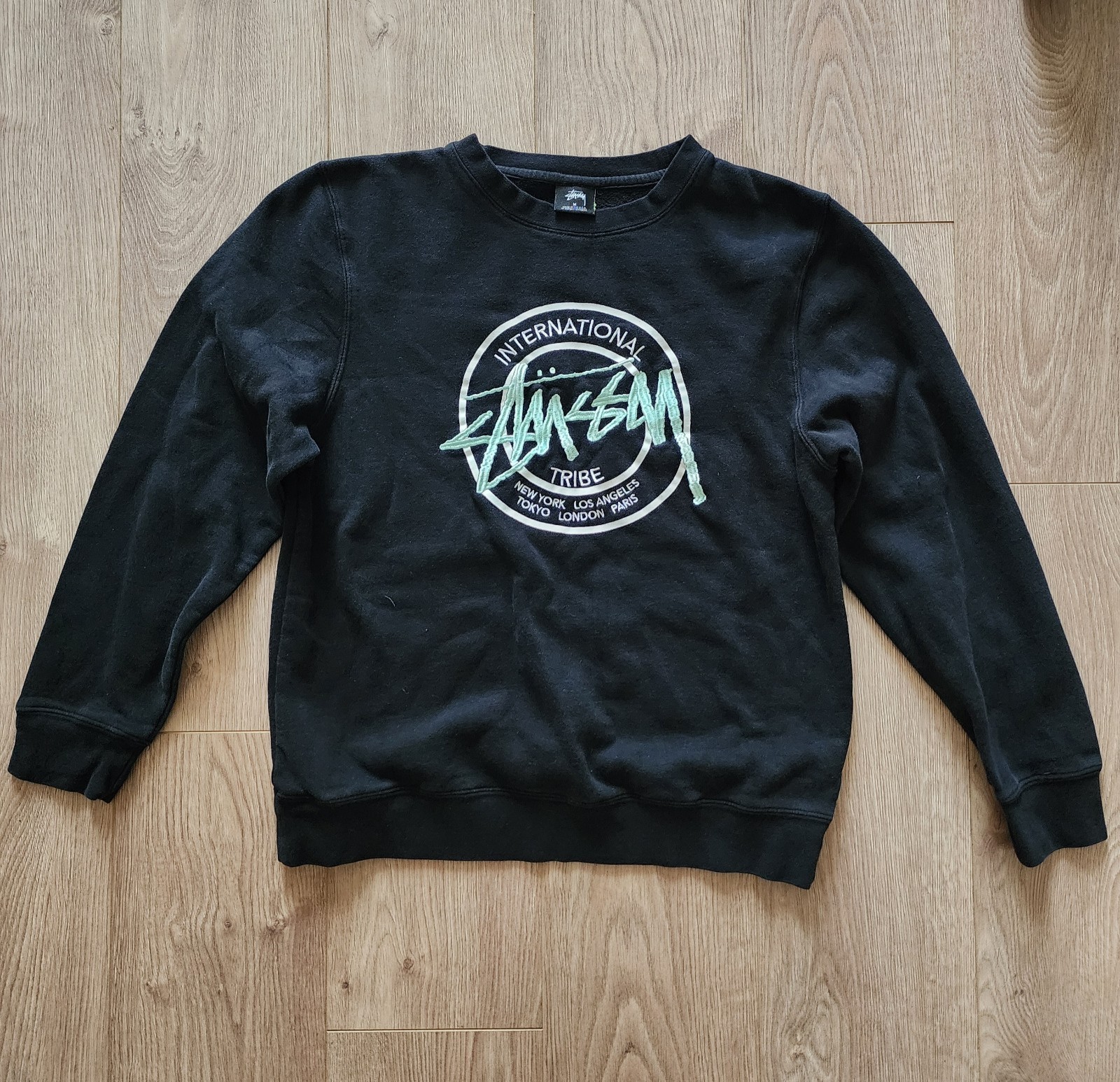 Stussy Men\'s Crewneck Sweatshirt street wear skateboarding