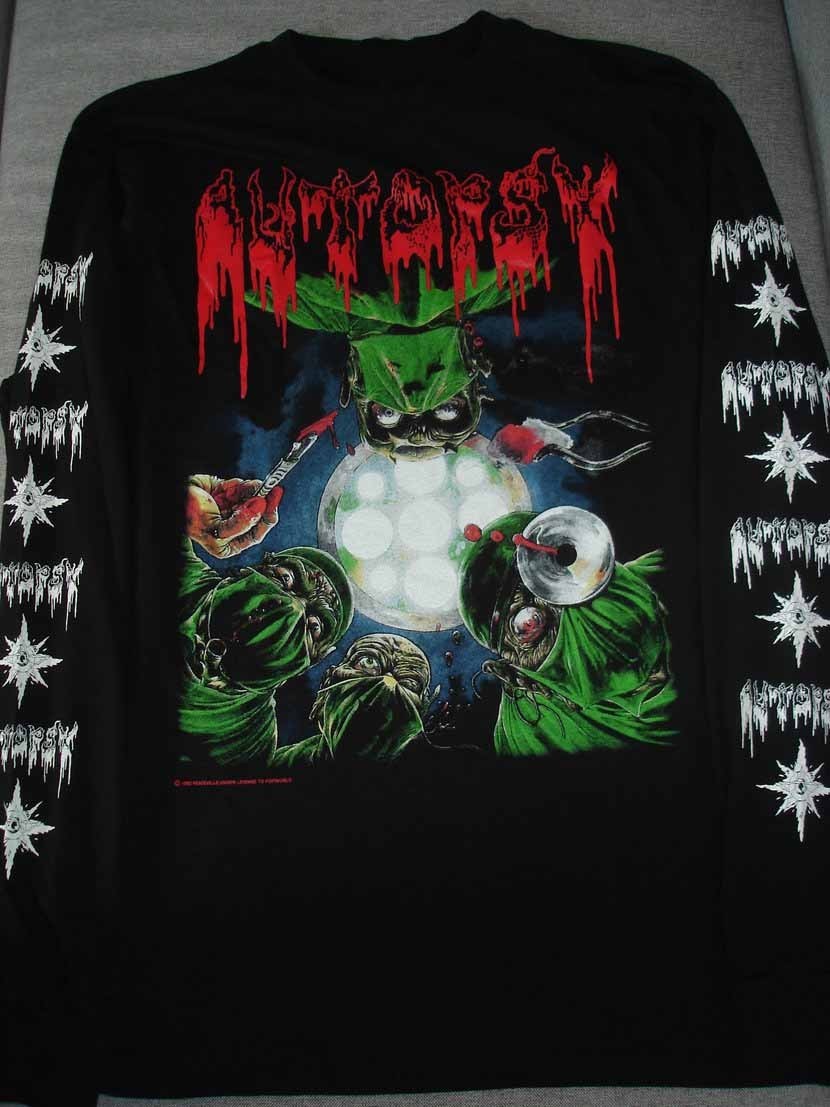 AUTOPSY Band - Severed Survival Long Sleeve Black Unisex S-5XL E2097
