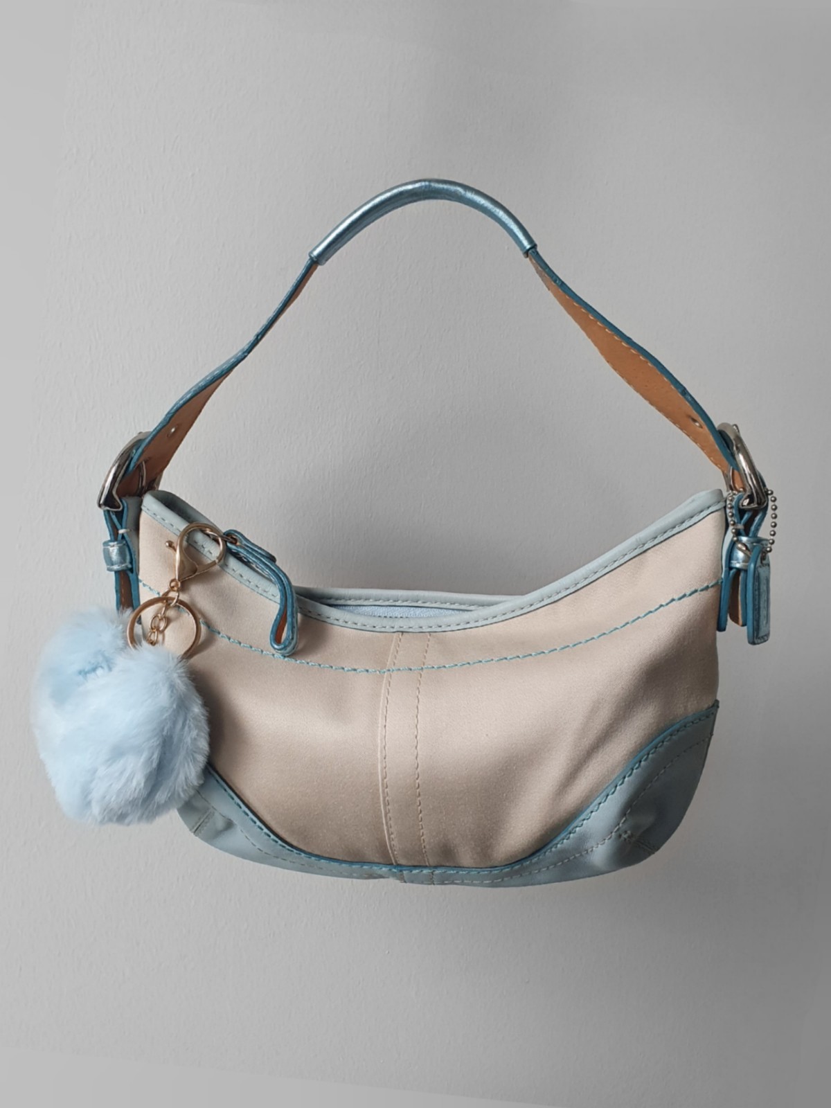 Coach Vintage Y2K Mini Hobo Shoulder Bag SOHO 00s Bratz Barbie Coquette Softgirl
