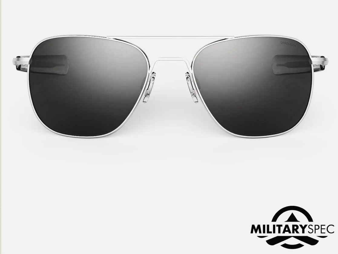 Brand New Aviator Military Special Edition, Matte Chrome