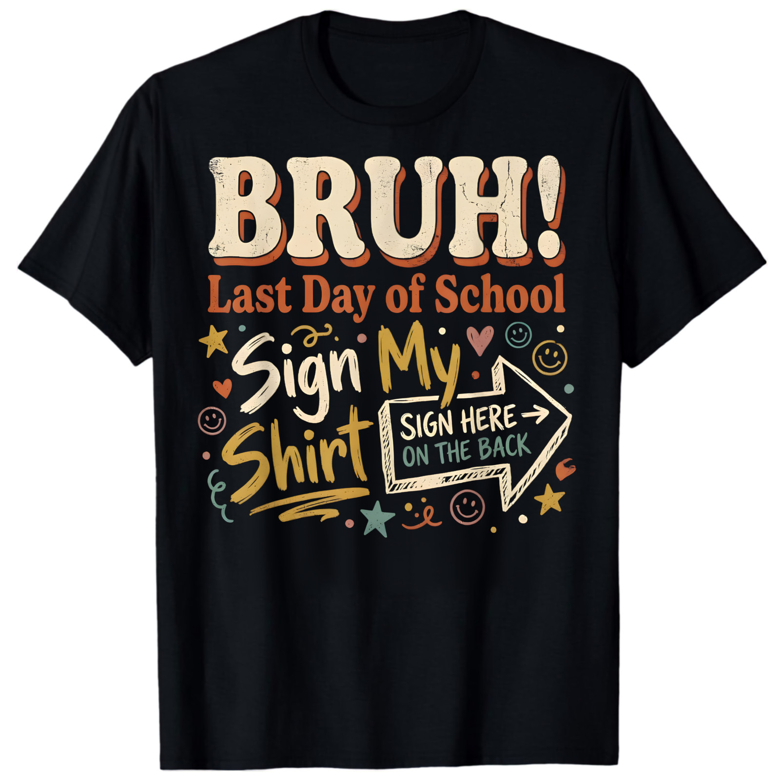 BRUH  BLACK T-Shirt 17