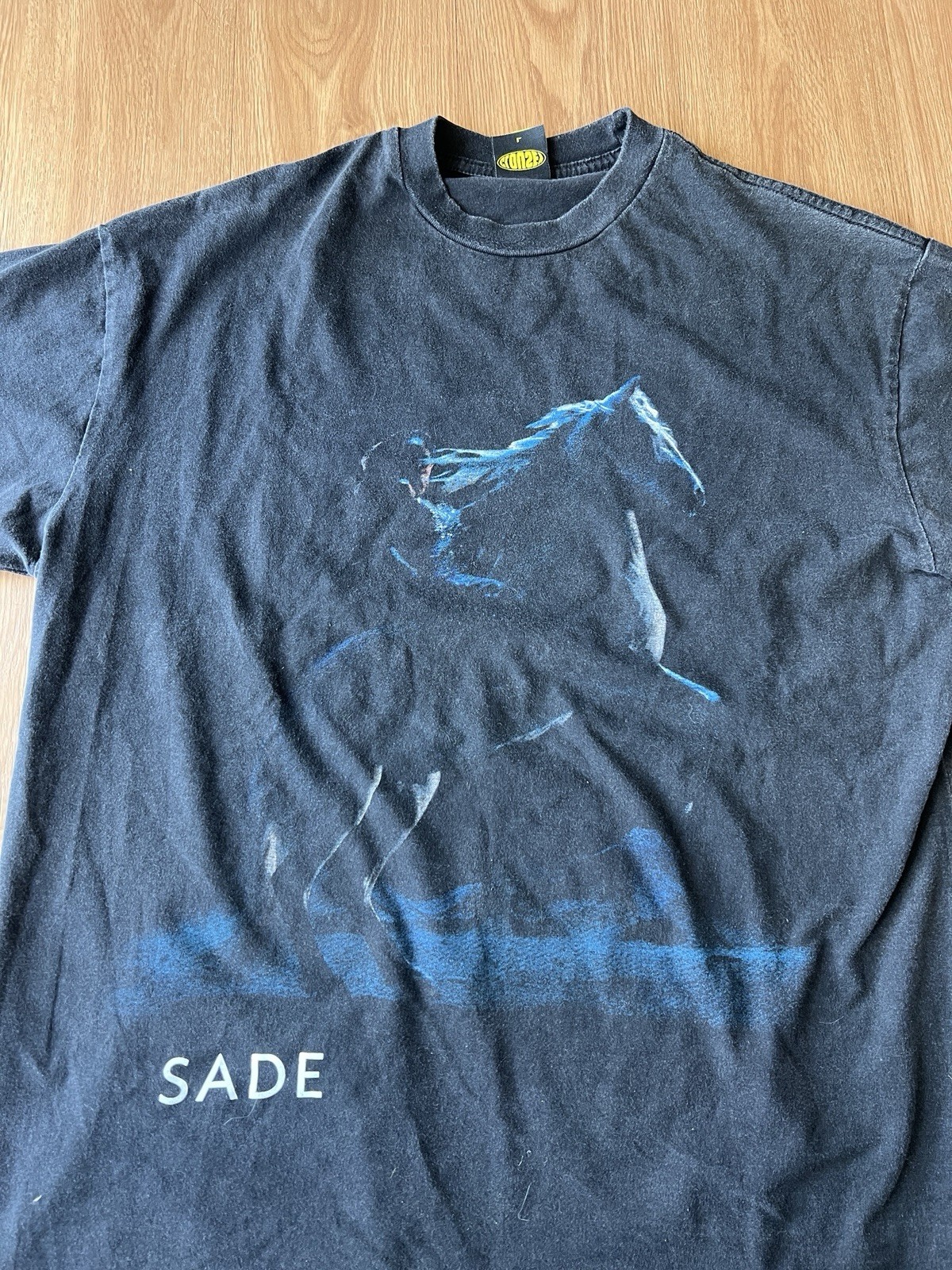 Sade soldier of love faded black rare Fits Extra Large Boxy tshirt