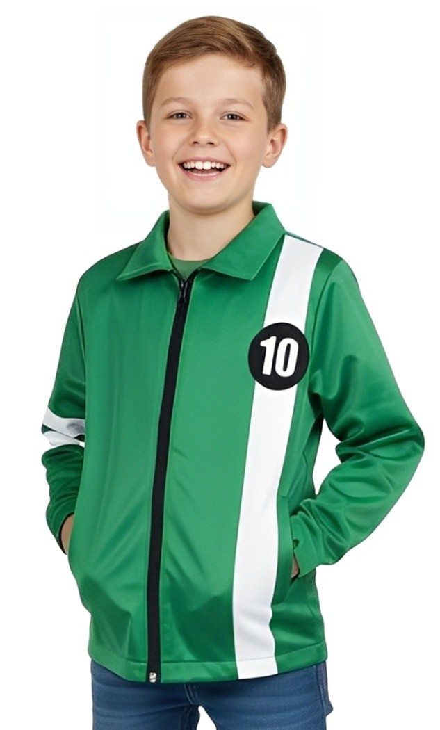 BEN 10 JACKET Aliens Force kids boys cosplay Benjamin irby Tennyson ten