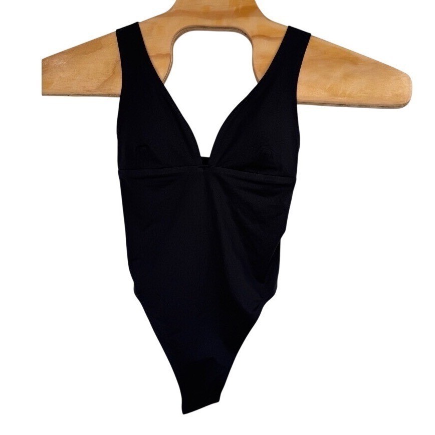 L*Space Women\'s Fused Katniss Onepiece Classic Black XS NWT