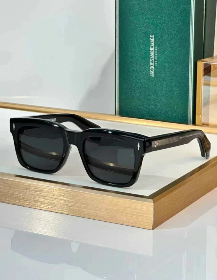 Jacques Marie Mage TORINO Sunglasses – Black/Grey (54-20-146mm)