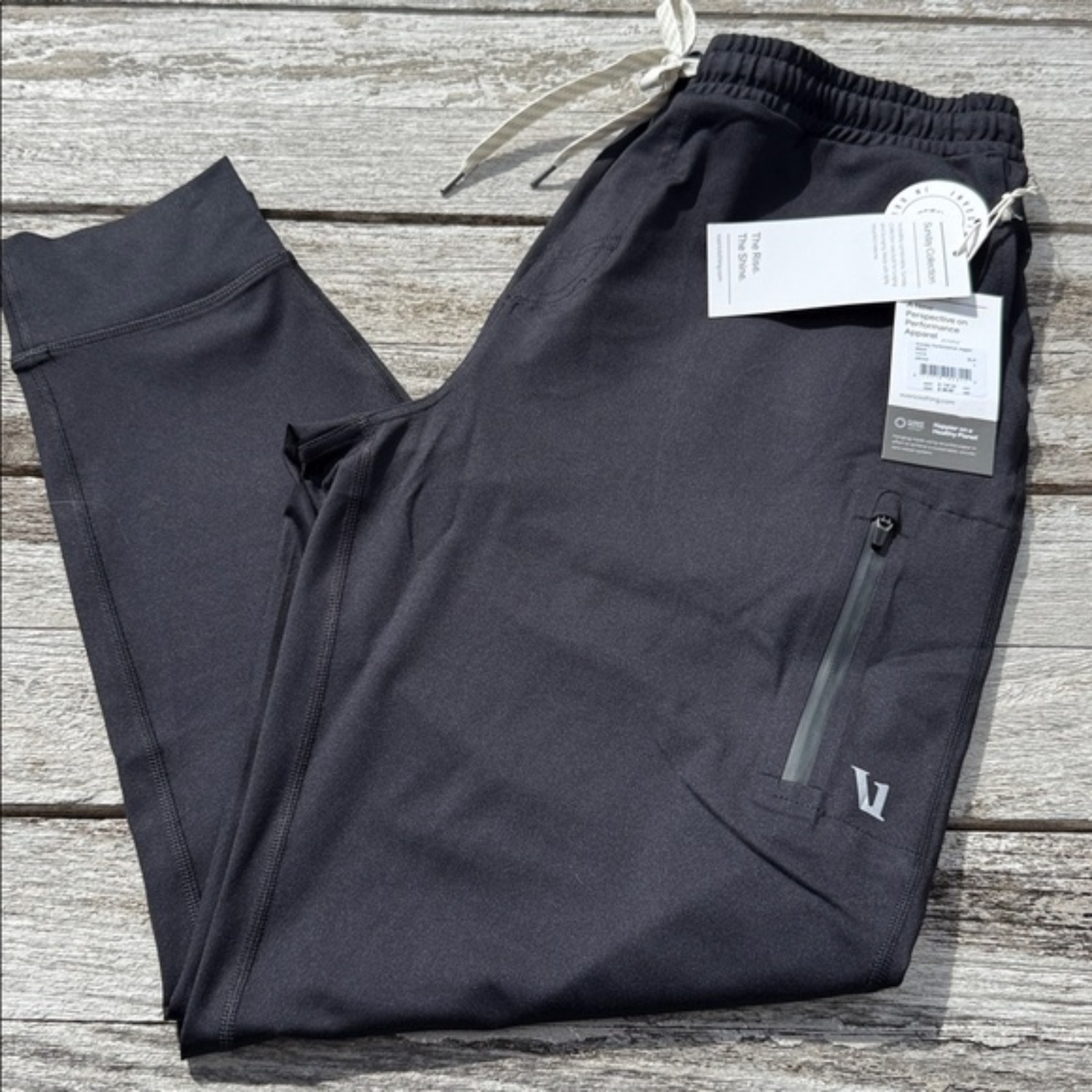 NWT Vuori Men\'s Sunday Performance Jogger - Black - NEW