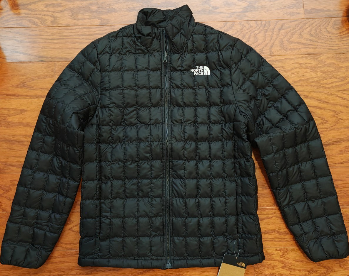 NEW NWT Men\'s The North Face Thermoball Eco Insulated Jacket Puffer $210 Black S