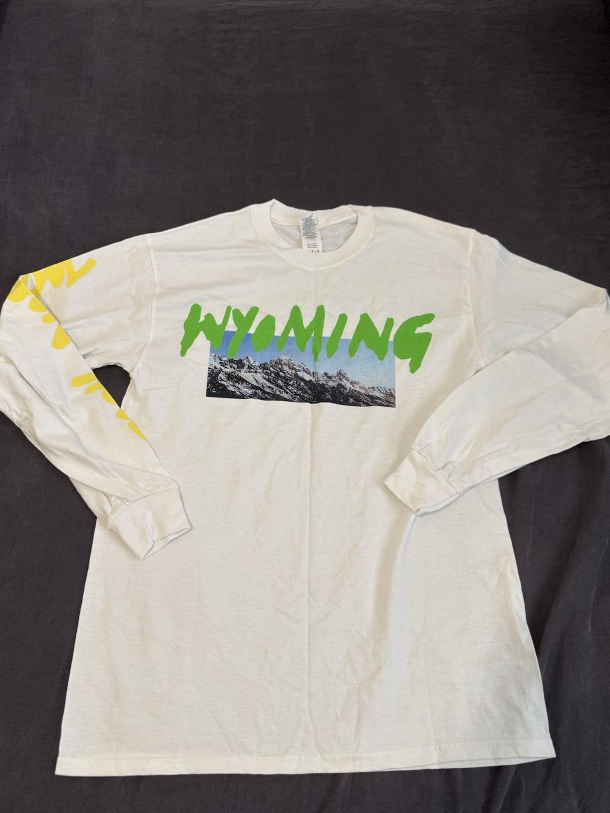 Kanye West Wyoming Long Sleeve T Shirt 2018