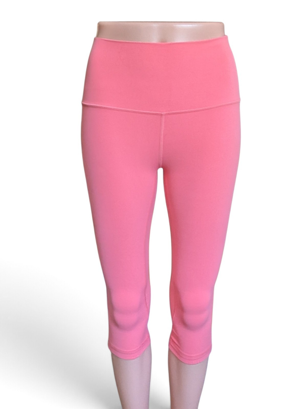 NWOT Lululemon Align High Rise Crop 17 Leggings Womens Size 2 Raspberry Cream