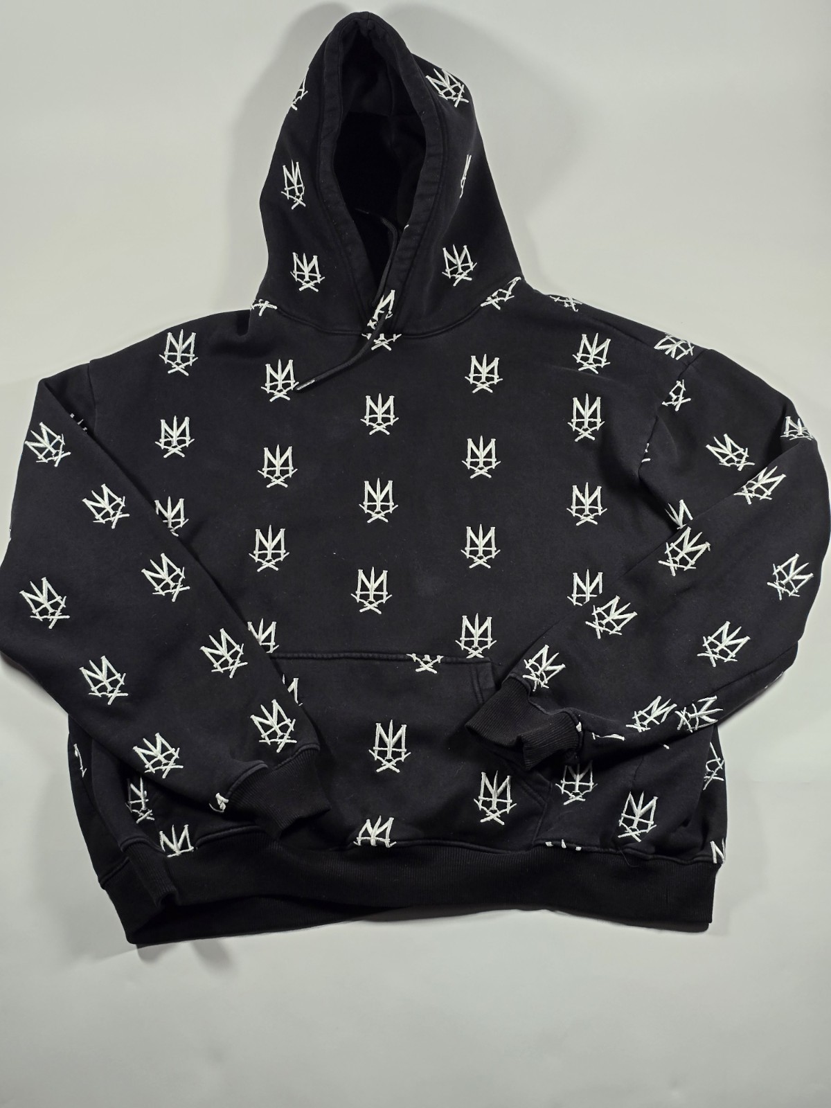 Meth Syndicate Holy Grail Hoodie All Over Embroidery Large Used