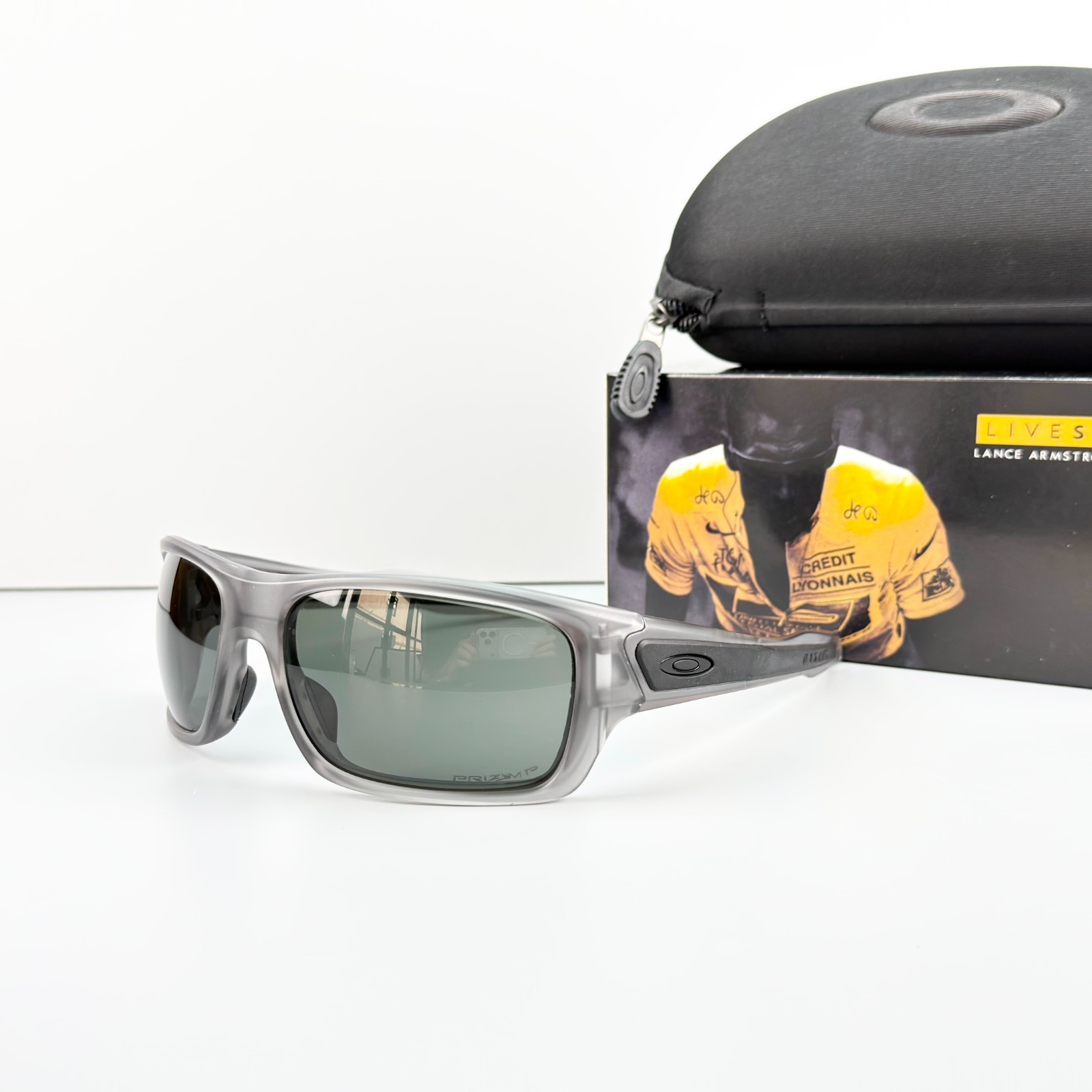 Oakley Turbine Rotor OO9263 Gray Smoke Black Prizm Black Sunglasses