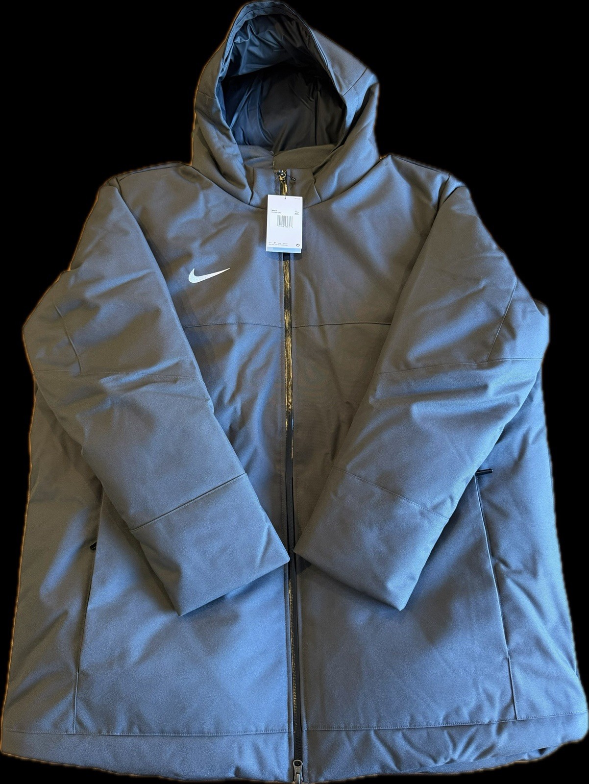Nike Storm-FIT 550 Duck Down Parka DJ6526-060 Men\'s 2XL NWT Anthracite (134) NFL