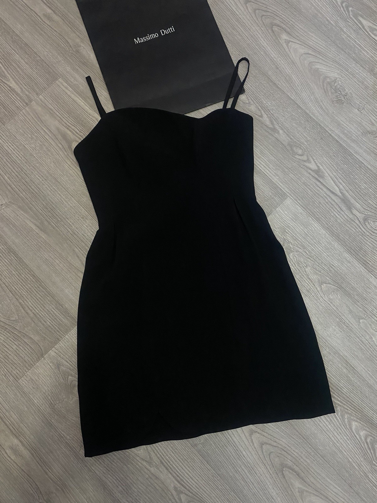 Authentic Miu Miu Black Mini Dress - Size 44 IT