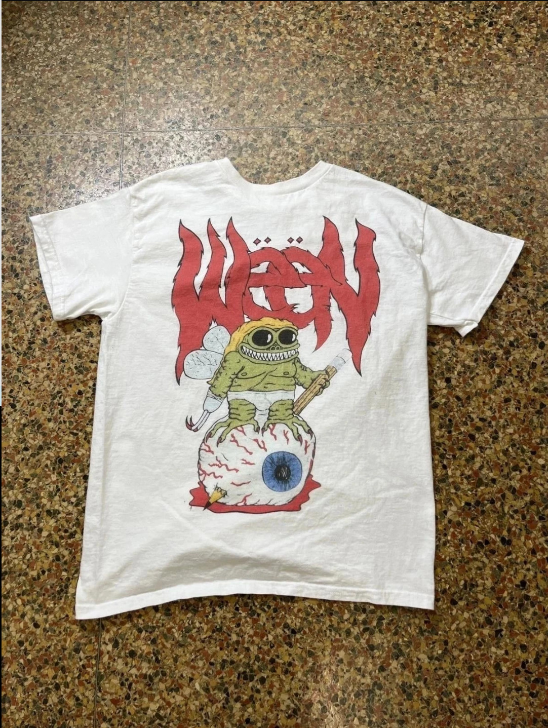 Vintage Ween Band 90s Retro Graphic Art White Unisex T-Shirt