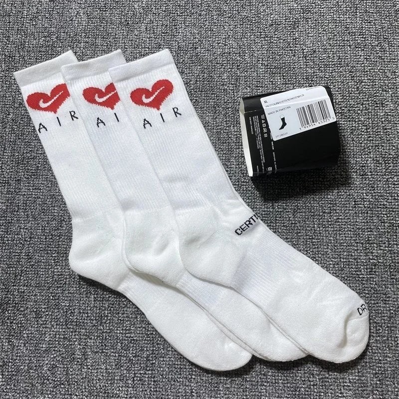 Drake x Nike Certified Lover Boy Socks (3-Pack) \'White\' | Unisex Size L