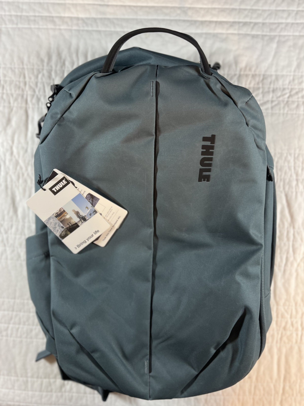 Thule Nutria Aion Travel Backpack 40L Dark Slate Gray Carry-On 