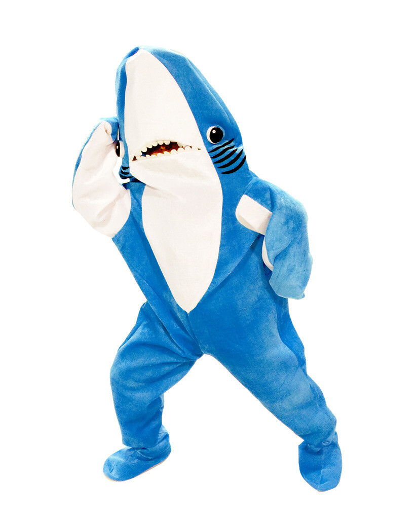 Unisex Katy Perry Football Halftime Shark Jumpsuit Halloween Cosplay Costume