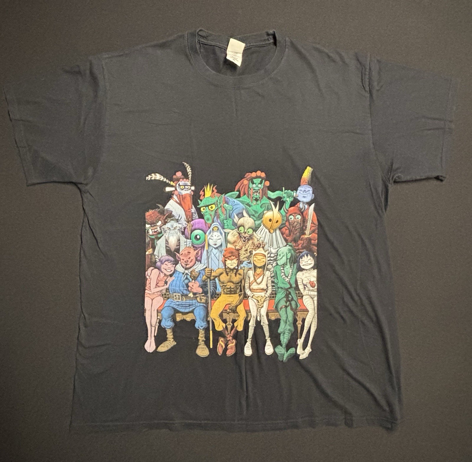 gorillaz Vintage t shirt Monkey Journey To The West Xl Lincoln center NYC 2013
