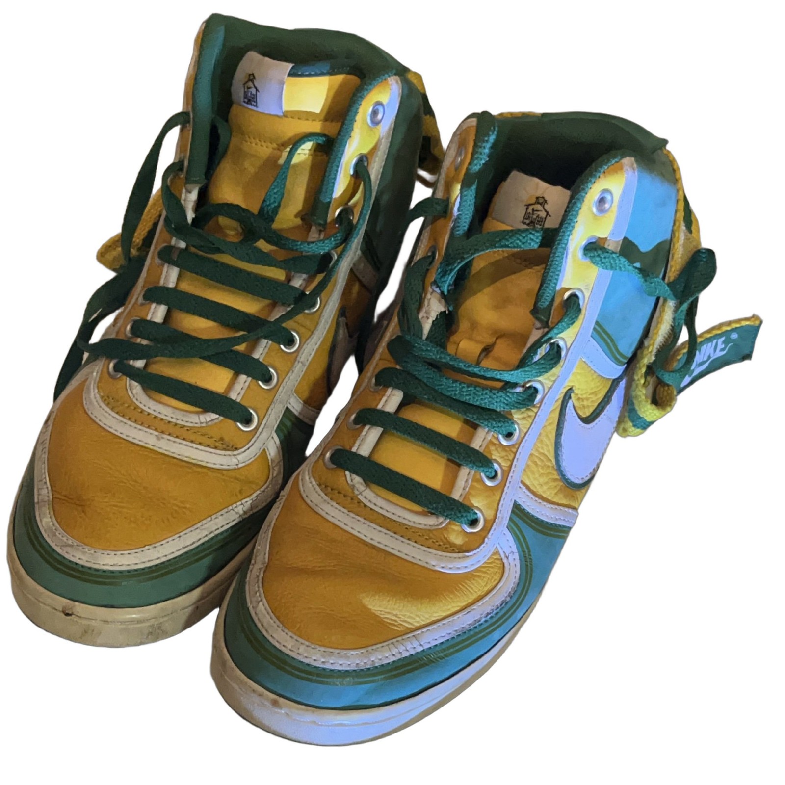 Nike Vandal High Top Sneakers Men\'s Size 9 UK 44 Leather 317267-311 2007
