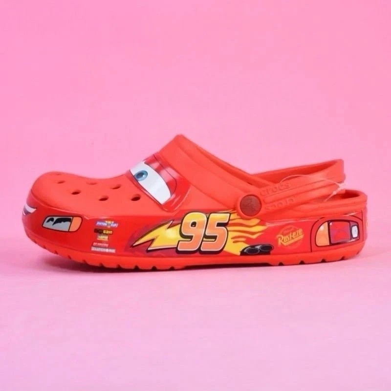 NEW Crocs Lightning McQueen Clog Adult Shoe Limited Classic No Lightup