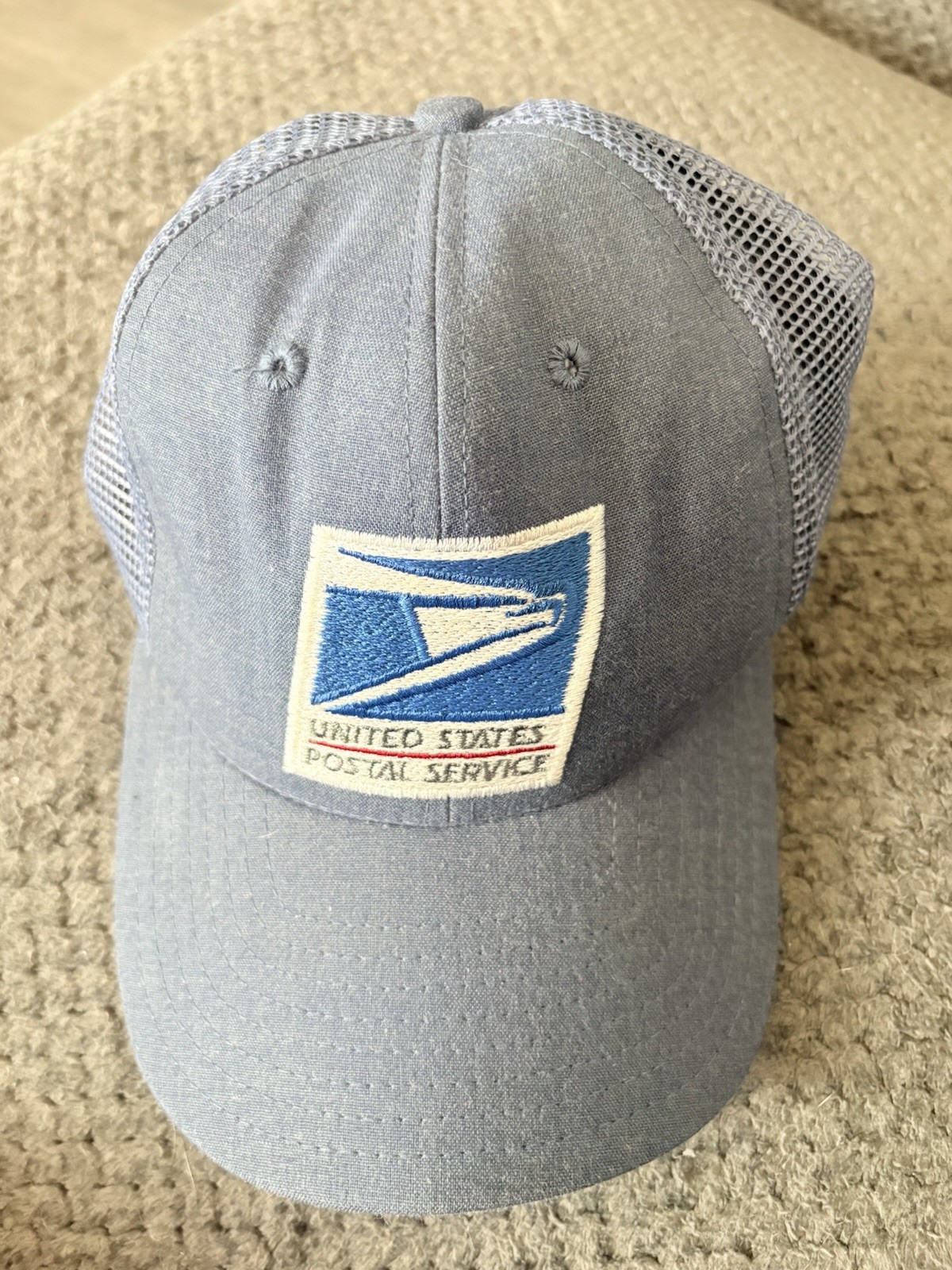 United States Postal Service Bancroft Trucker Hat Size Medium Snapback NEW