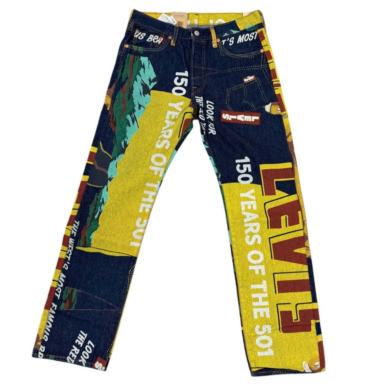 Levi's 501 150th Anniversary Edition Jeans Mens Vintage Banner Pant 005013424