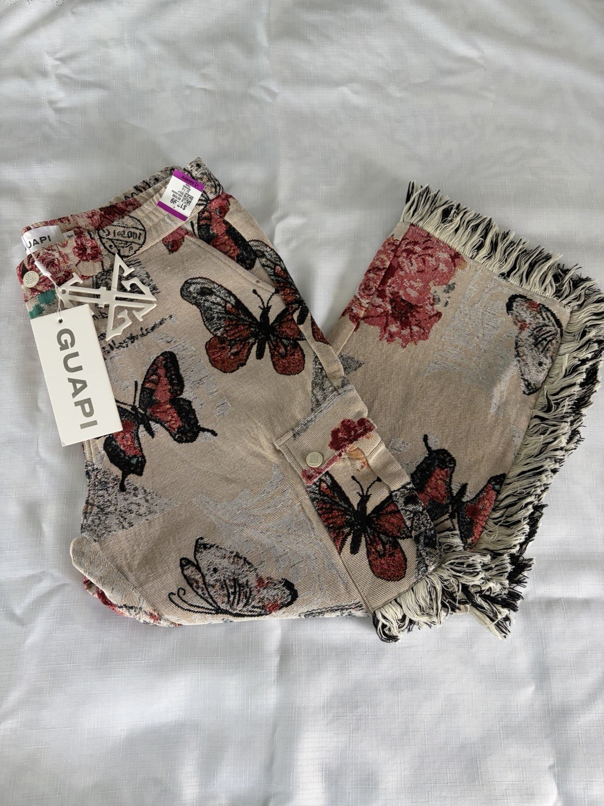 Guapi Tapestry Pants Streetwear Size 36