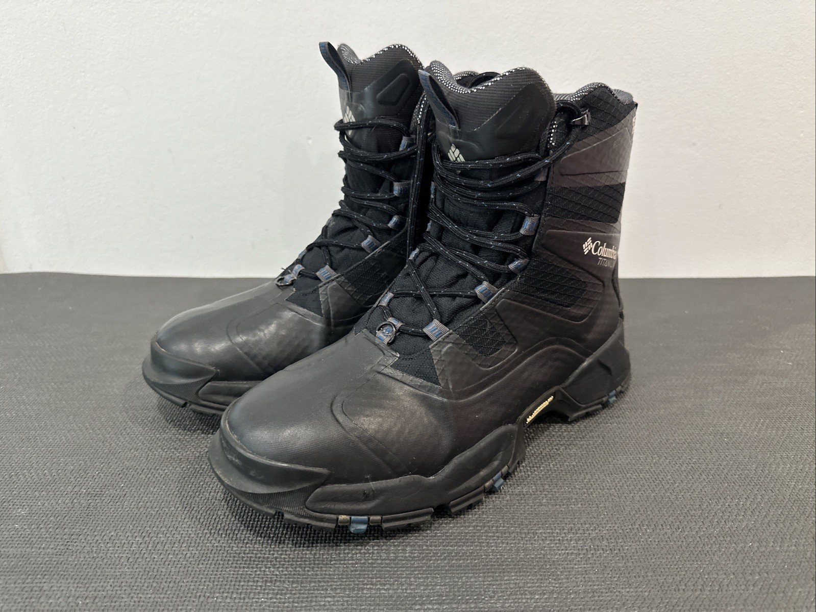 Columbia Canuk Titanium OH OD Boots Men’s Black Size 9 600g Michelin
