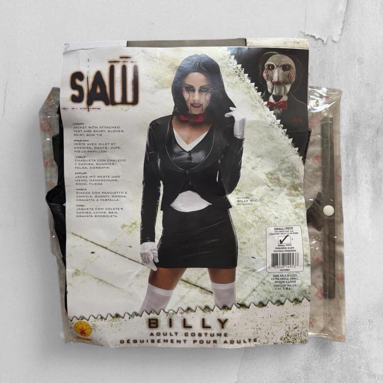 RARE 00s Deadstock Saw - Billy the Puppet Costume