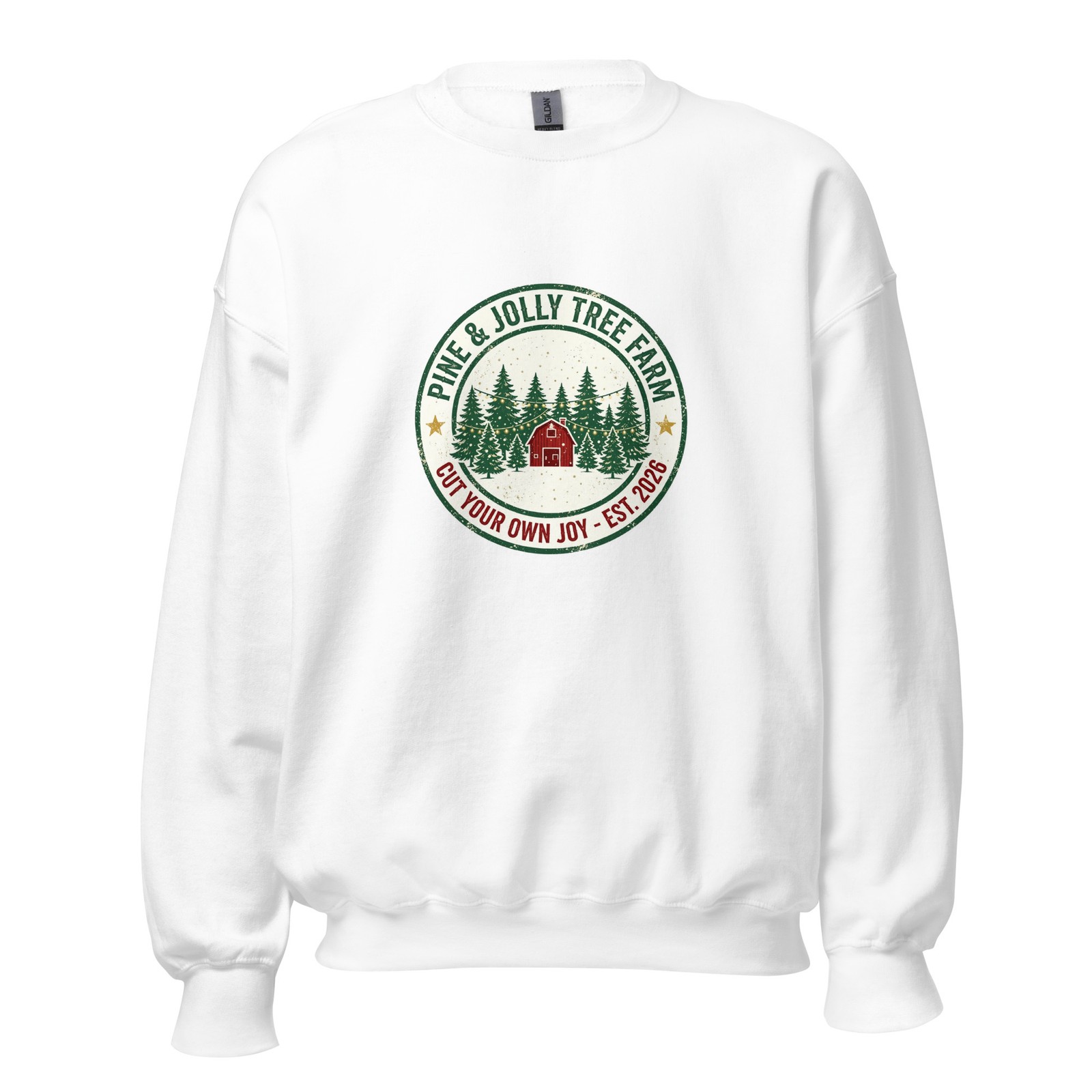 Christmas Tree Farm Sweatshirt Vintage Pine Holiday Gift