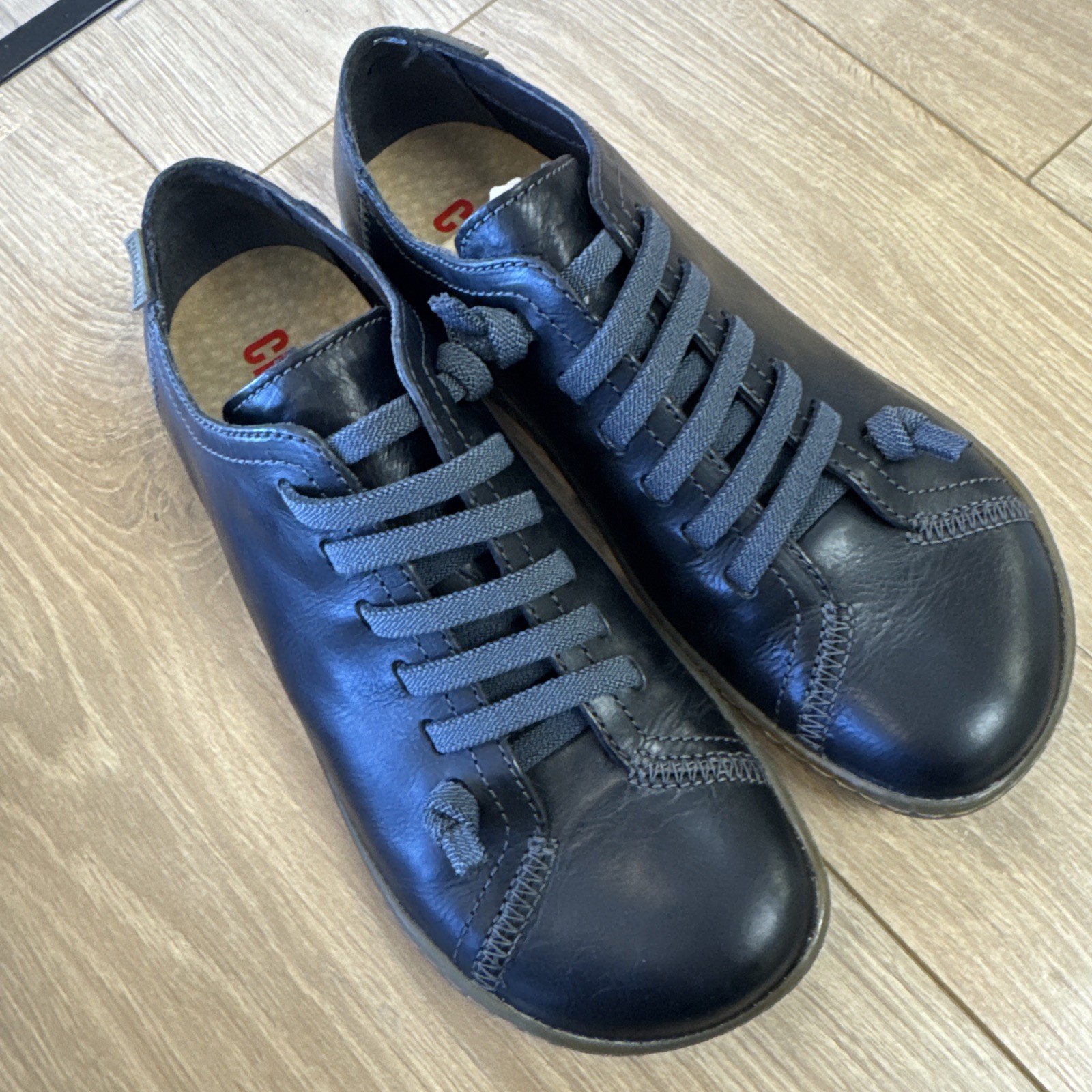 Camper Peu Cami Shoes Black 20848-017 GL 38# Size 37