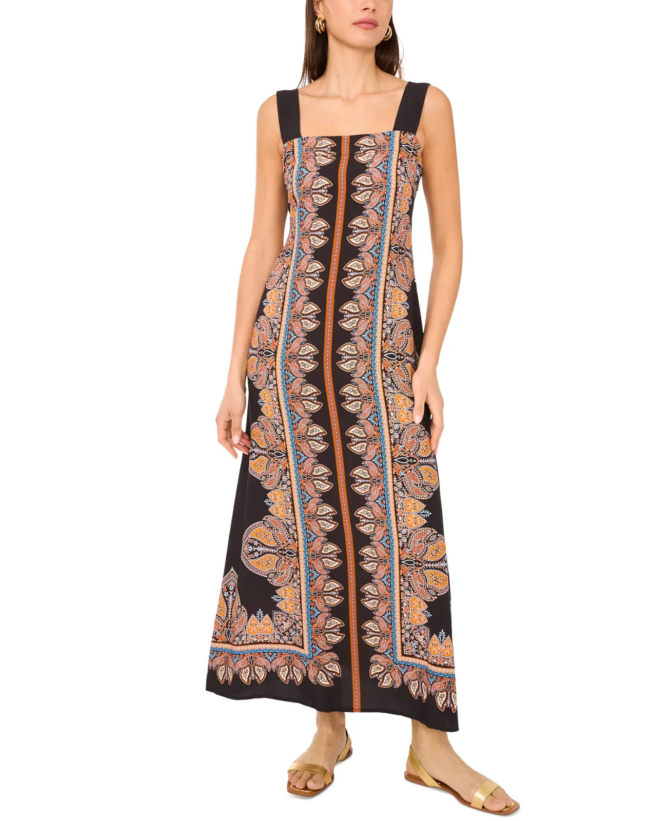 NWT Vince Camuto Thick Strap Maxi Dress Size:XS