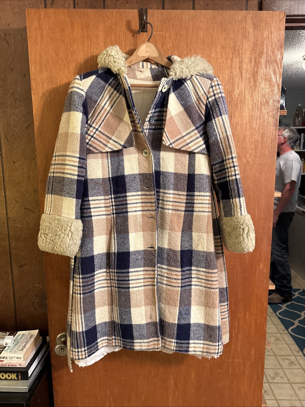 Vintage 1970 Winter Coat, Rare Find, Great Condition, Wool
