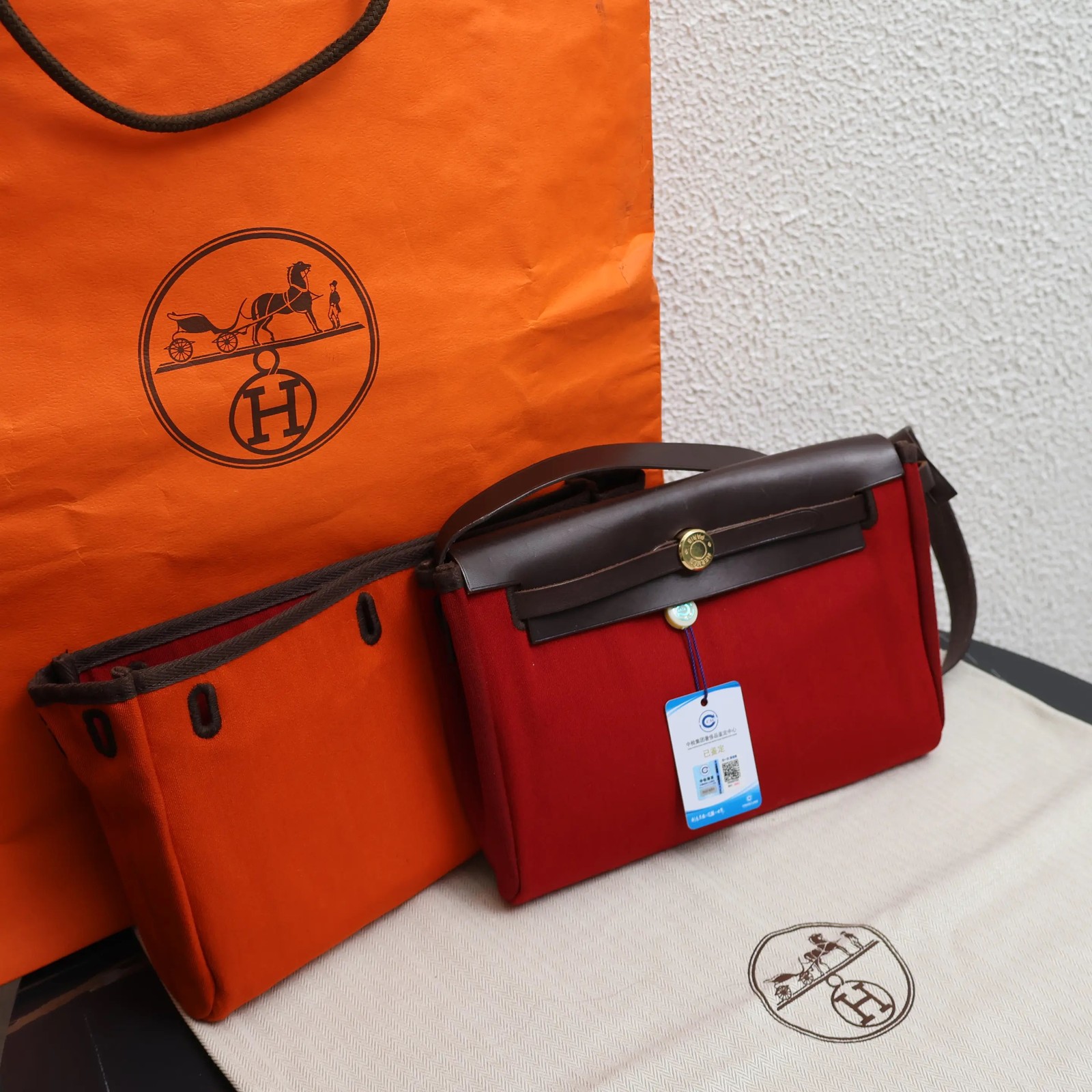 Hermes Pre-Owned Authentic Clutch Free Tracked Shipping