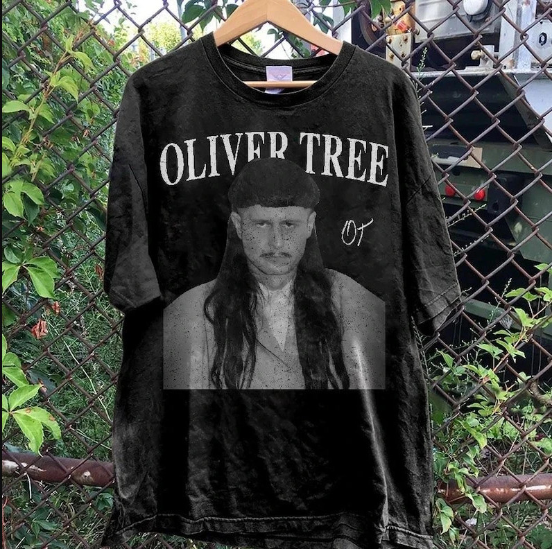Oliver Tree Memorial Retro Shirt Classic Black Tribute Tee