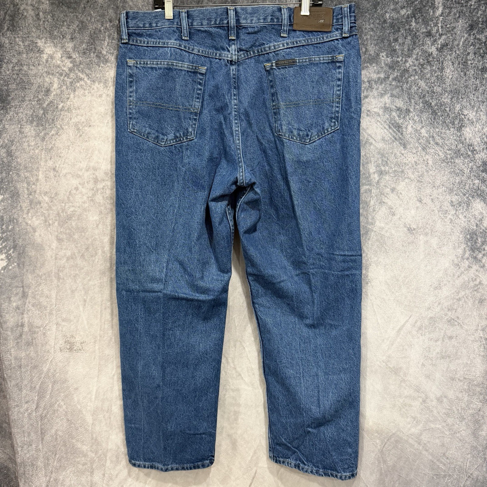 Riders by Lee Men’s Jeans 38x29 Blue Relaxed Straight Leg 100% Cotton Denim
