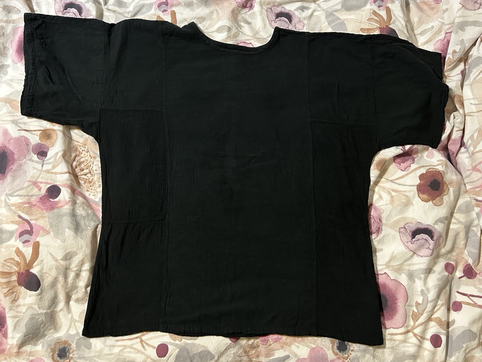 Sucesos Brand, Vintage Black 100% Cotton Shirt